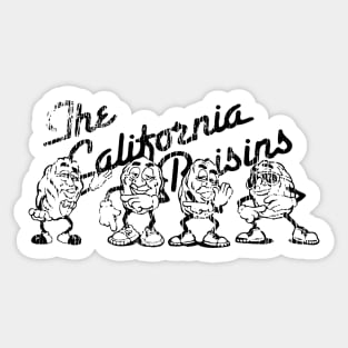 The California Raisins Sticker